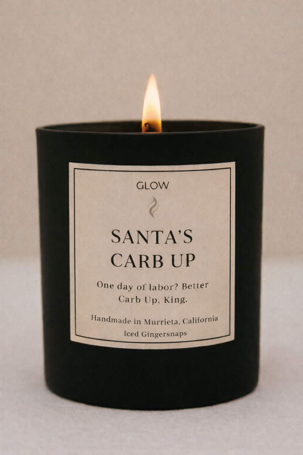 🎄Santa’s Carb Up -- Iced Gingersnap Candle