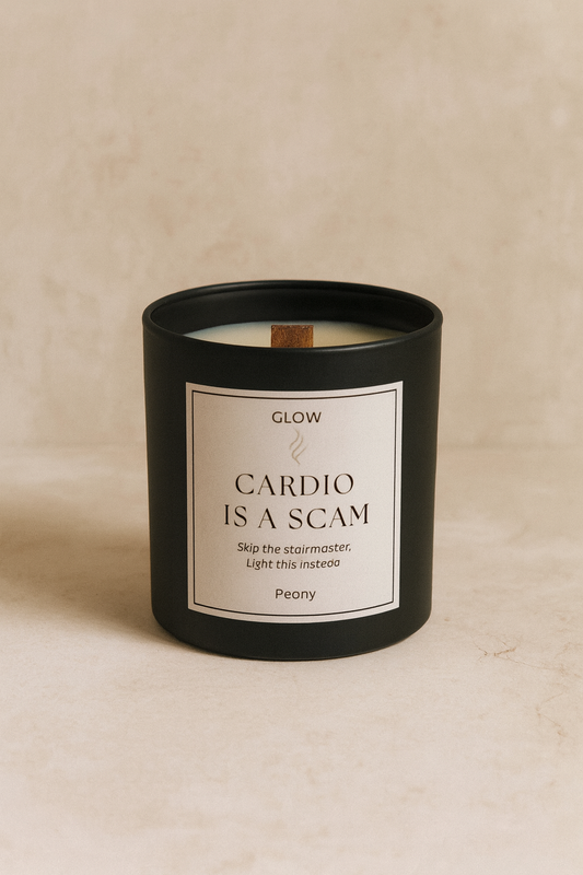 ✨ Cardio is a Scam -- Peony Candle