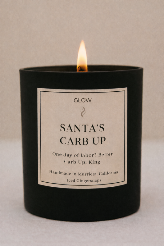 🎄Santa’s Carb Up -- Iced Gingersnap Candle
