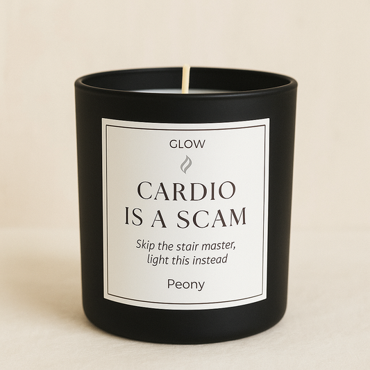 ✨ Cardio is a Scam -- Peony Candle