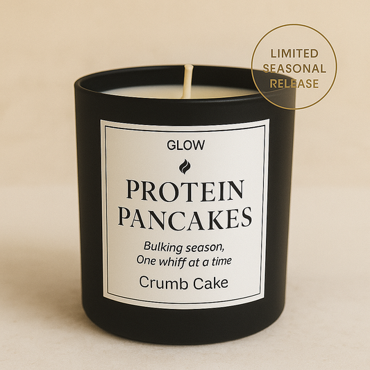 🥞 Protein Pancakes – Crumb Cake Candle (Fall Seasonal)